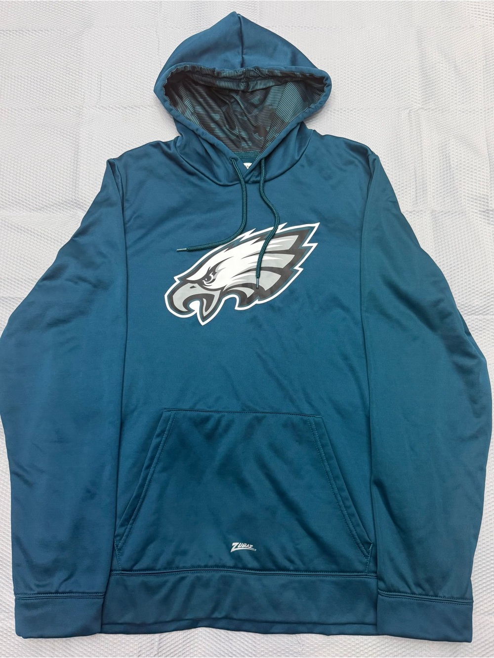 Zubaz NFL Philadelphia Eagles Hoodie Men’s L Teal Blue